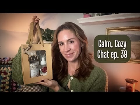 ASMR | Calm, Cozy Chat ep. 39 |🎄 Gingerbread Night, Holiday Cirque du Soleil, & Craft Fair Finds