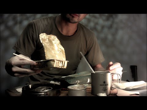 今日の飯  [戦闘糧食ポーランド]  ASMR  MREレーション