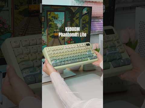 KiiBOOM Phantom81 Lite #keyboard #gifted #keycaps #mechanicalkeyboard #gaming