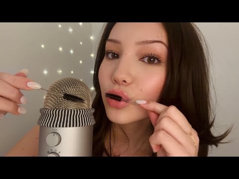 ASMR spoolie nibbling mouth sounds
