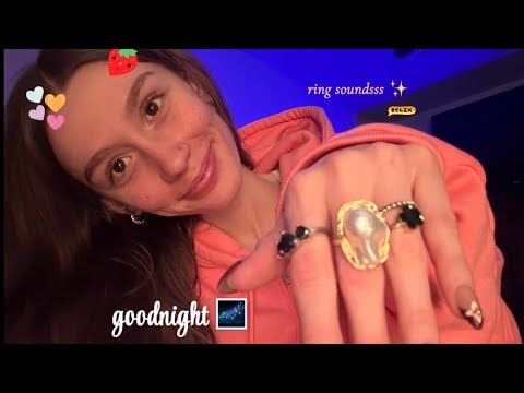 short but sweet lofi vid to knock you out 🙌🤌 (hand sounds, personal attention, ringssss)