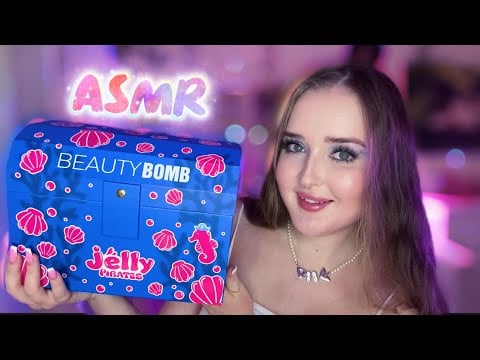 ASMR🧜‍♀️Макияж русалки и обзор косметики Beauty Bomb JELLY PIRATES❤️@beautybomb_rus 