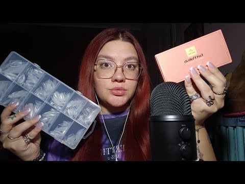 VIDEO DEDICA PER @filippaasmr (Visual Triggers, Crinkle Sounds, Smoking & more) 😴💜 | ASMR ITA