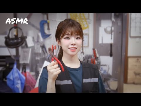 [ASMR] 사무실에서..avi│ASMR at the sign office ( PUBLIC 100 TRIGGERS)