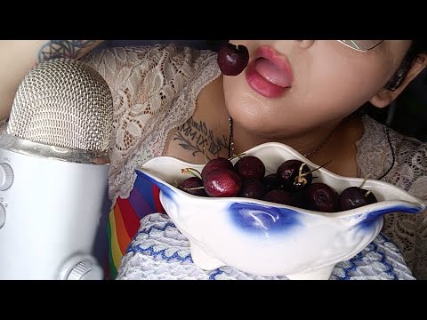 ASMR Comiendo cerezas 🍒