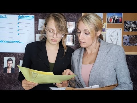 ASMR | Real Person | Detective Roleplay 🕵️‍♀️ 