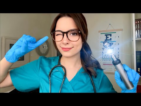 ASMR Examen Nerf Crânien mais FERMEZ LES YEUX ♡ Yeux, Oreilles, Cranial Nerve, Examen RP