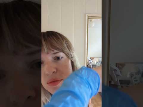 ASMR Skin Exam with Gloves ✨ 🧤#asmr #relax