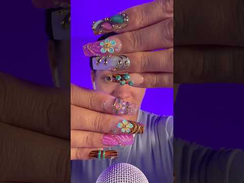 Fast or slow nail tapping? #asmr #shorts