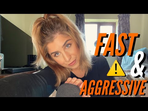 ASMR | ⚠️ FAST AND AGGRESSIVE, Unpredictable and Random 🤪 (No Talking)