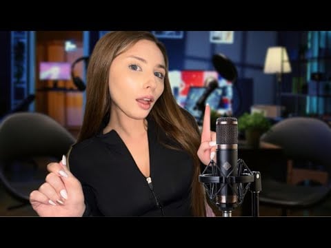 ASMR Roleplay | The Podcast Where They Talk About Nothing… But Act Like It’s Life Changing 🎙️💬😅