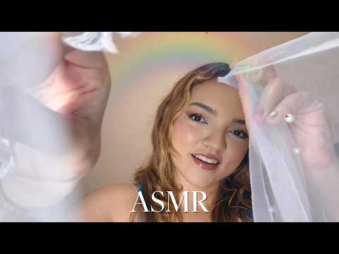 ASMR você é a noiva e eu sua maquiadora