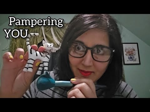 ASMR Brushing You(Mouth Sounds)Personal Attention To You 