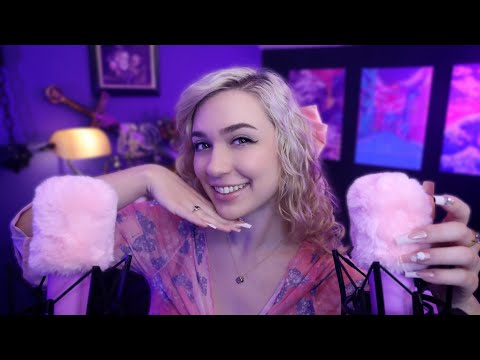 ♡ can i show u my mushrooms??? ♡ (TAPPING & TRACING ASMR) + a lil rose ramble !! ♡