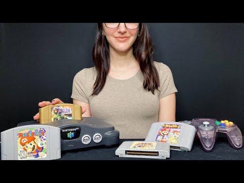 ASMR Video Game Shop - Nintendo 64 l Soft Spoken, Personal Attention, Keyboard Typing