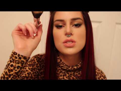 ASMR brushing your face and hair, tapping, personal attention