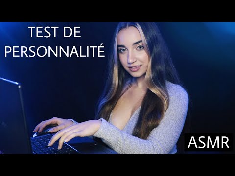 ASMR : Test de personnalité 🧠🗣 (Roleplay)