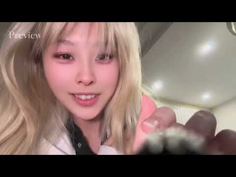 ASMR｜Clicks Mouth Sounds & Brush Spit Painting