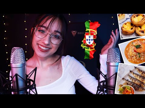 ASMR Português | Sussurrando 20 Comidas Típicas de Portugal