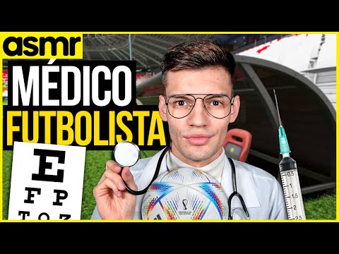 ASMR roleplay médico de fútbol ASMR español