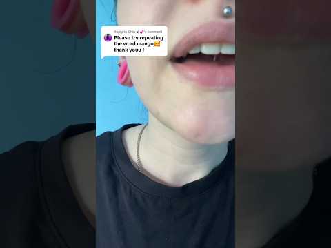 ✨🥭mango🥭✨ #asmr #softspoken #whispering #shorts