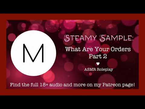 ASMR Steamy Roleplay: What Are Your Orders Part 2 [Pamela], [Office], [Almost Getting Caught]