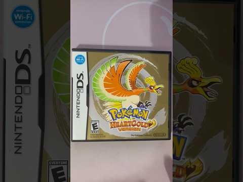 ASMR Tapping On Pokémon HeartGold #ASMR #Shorts