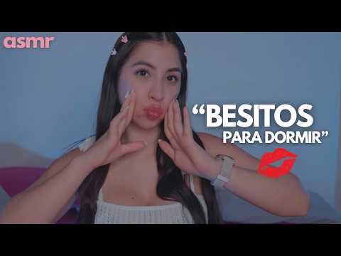 ASMR  BESITOS hasta que te quedes dormido profundamente en ESPAÑOL
