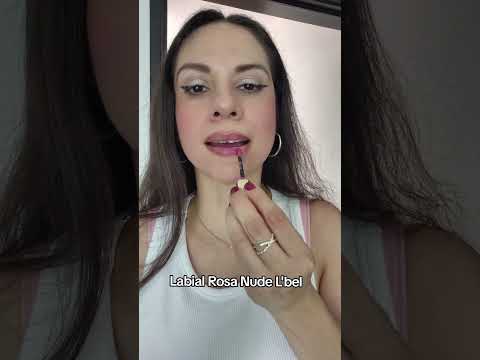 Rosa Nude #belleza #makeup #labial #lipstick