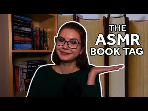THE ASMR BOOK TAG | let's relax, make some sounds and talk about books!