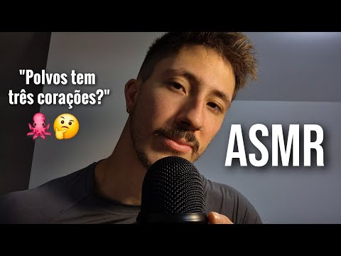 ASMR BINAURAL | 20 Fatos Curiosos Que Você  Nunca Ouviu! 😴🗣