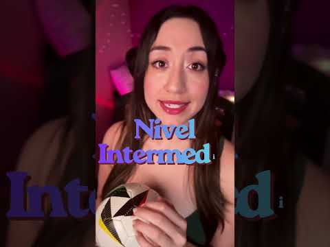 Nivel Intermedio ⚽️💕 #asmr #futbol #asmrshorts #mundial