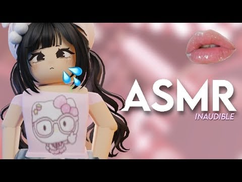 ROBLOX ASMR ★ Relaxing & Intense INAUDIBLE and MOUTH SOUNDS for sleep 😴