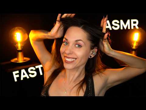 Fast & Aggressive Scalp massage ASMR,  mouth sounds, hand sounds #asmr #fastasmr