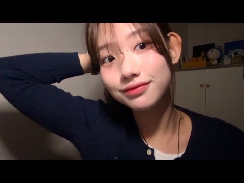 [ASMR] 헤어 메이크업 스타일링💄💅🏻 + 수다영상🌸🩷