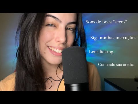 ASMR- OS GATILHOS QUE MEUS INSCRITOS MAIS GOSTAM