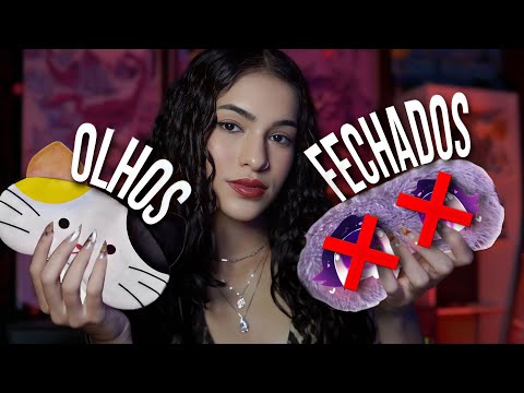 ASMR Para Ver Com Os Olhos Fechados 👁️✨ Experiência Sensorial 🌀