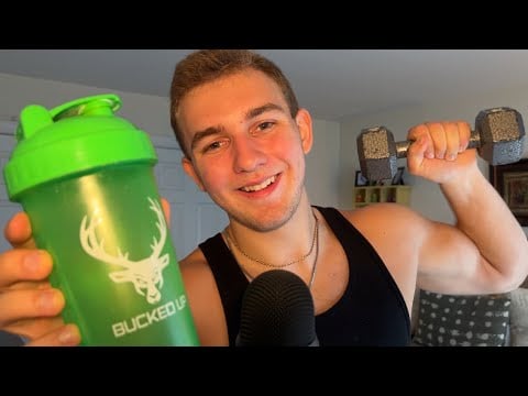 ASMR kind personal trainer teaches you the basics (roleplay)