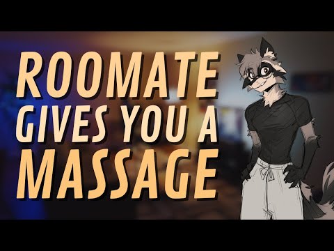 [Furry ASMR] Roomate Gives You a Massage | Personal Attention, TV Ambience, Chatting About Your Day