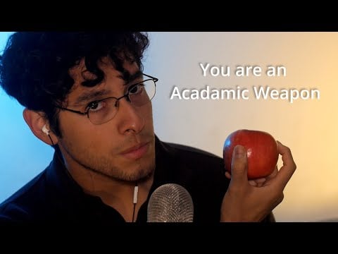 ASMR to get you through finals/exams | Page Turning + Apple Eating