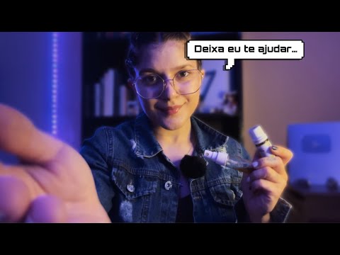 ASMR FOQUE EM MIM PARA SUPERAR UMA CRISE DE ANSIEDADE 💕