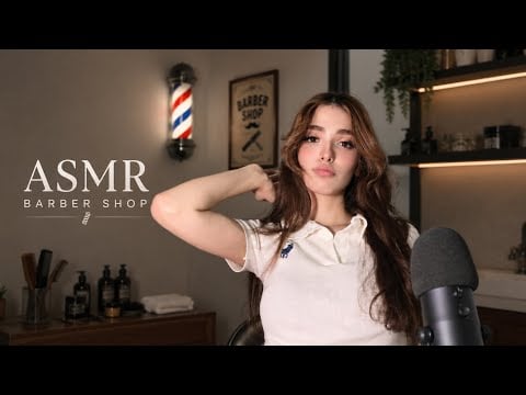ASMR Barbershop Roleplay|ای اس ام ار ارایشگاه مردانه 