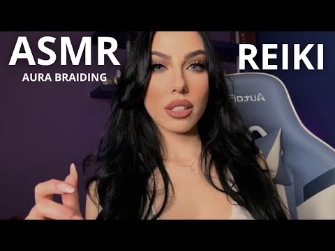 ASMR REIKI - INTRECCIO LA TUA AURA CON AFFERMAZIONI POSITIVE