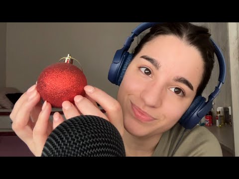 ASMR describiendo objetos detalladamente edición navideña 🎄🤶