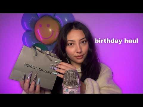 ASMR i was spoilt for my birthday 🎂💝🥺