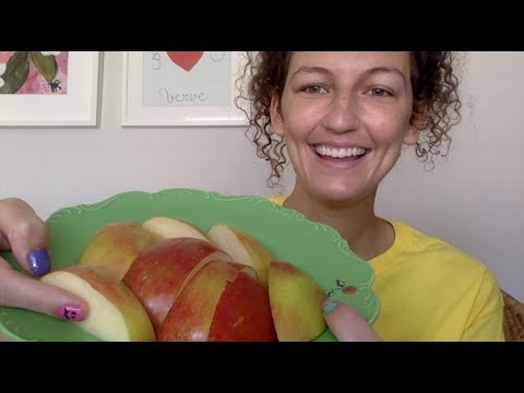 ASMR~ crunchy🍎 APPLE 🍎sounds! :)