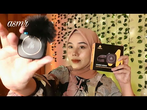 Trying ASMR with My New Mic | Maono WM820 Wireless Microphone