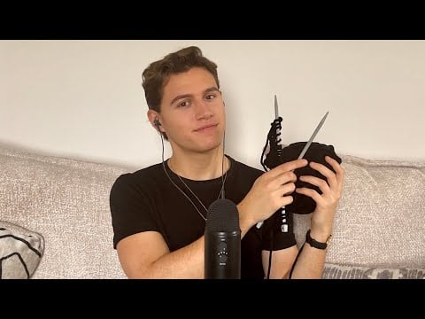 ASMR Knit With Me 🧶 | Soft Spoken Knitting, Cozy Sounds & Relaxation for Sleep