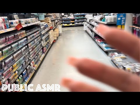 ASMR In Public: Camera Tapping, Scratching, etc. 🛒