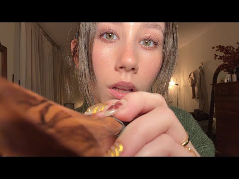 ASMR | Eating Your Face Wooden Spoon 🥄 Mouth Sounds